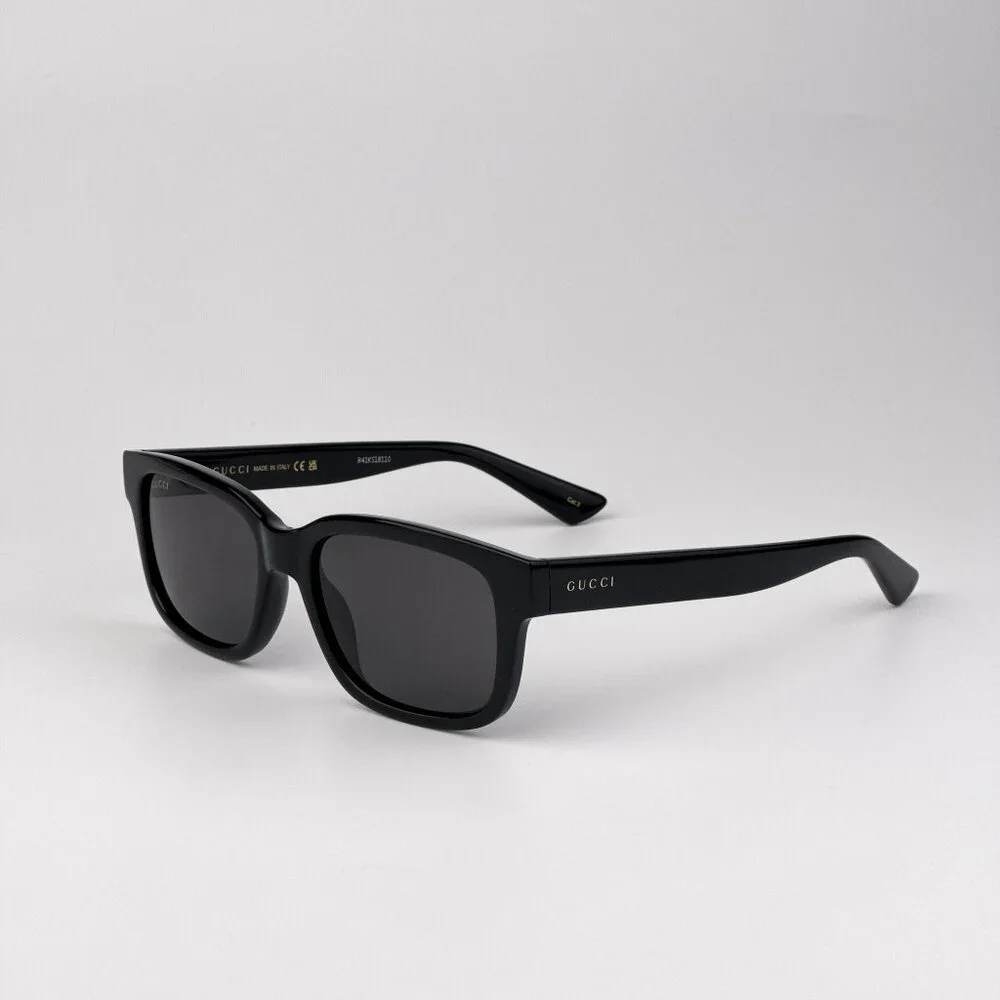 Gucci Sunglasses – Black Square Frame with Grey Lenses (GG1583S 001)